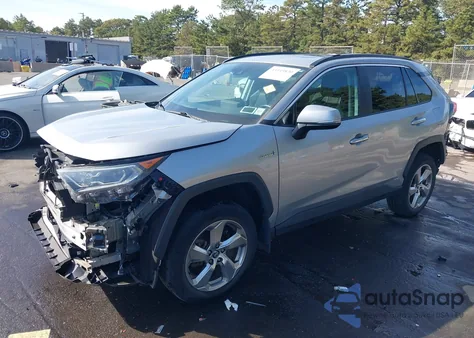 2020 Toyota Rav4 Hybrid Limited from USA, damaged, VIN 2T3DWRFV0LW051537